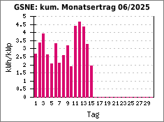 GSNE: kum. Monatsertrag 06/2025
