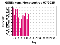 GSNE: kum. Monatsertrag 07/2025