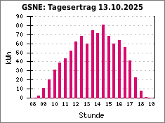 GSNE: Tagesertrag 13.10.2025