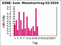 GSNE: kum. Monatsertrag 02/2026