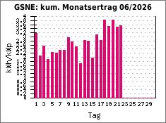 GSNE: kum. Monatsertrag 06/2026